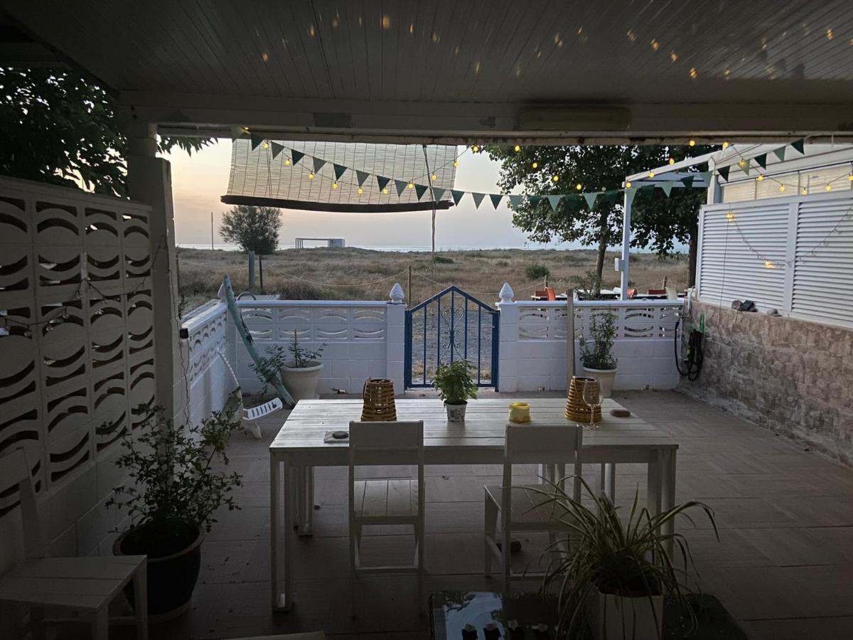 Primera Linea De Playa, Villa Conchita, Con Salida Al Mar Sagunto Bagian luar foto